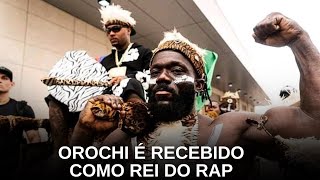 Orochi é recebido como rei do raptrap em Angola para o Festival ALL BLANCH em Luanda [upl. by Ecnaiva]