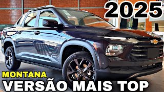 NOVA CHEVROLET MONTANA PREMIER 12 TURBO 2025  AVALIAÇÃO EM DETALHES [upl. by Alliuqahs]