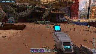 ARK Survival Ascendedtaming Acrocanthosaurus lvl 150 [upl. by Androw]