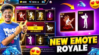 Free Fire I Got All Rare New Emotes New Luck Royale Event😍In 9 Diamonds💎 Garena Free Fire [upl. by Frager]