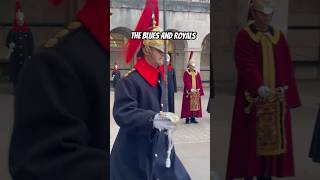 The Blues and Royals bluesandroyals kingsguard royalguards london londonlife [upl. by Eirehs]