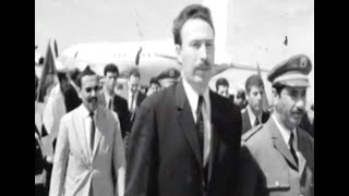 زيارة الرئيس هواري بومدين الى مدينة بشار 1969 Visite du président Houari Boumediene à Béchar 1969 [upl. by Kissee]