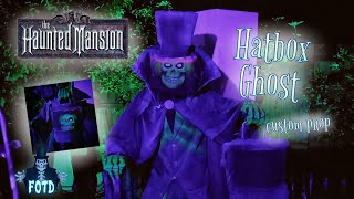 The Haunted Mansion  Hatbox Ghost animatronic demo custom prop [upl. by Curran]