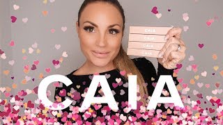 CAIA COSMETICS Liquid Lipsticks  First Impression in Swedish [upl. by Rafaello]