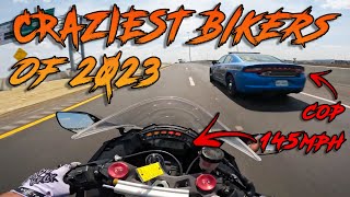 Are These The CRAZIEST Motorcycle Riders Of 2023  Bikers Gone WILD [upl. by Tacklind325]