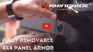 How to fully remove Rhinohide Armor® with ArmorLock® [upl. by Marie-Ann]