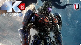 Transformers 5 The Last Knight Final Battle Autobots vs Decepticons amp Quintessa 4K [upl. by Park850]