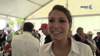 Les Tonnerres de Brest 2012  Interview  Laury Thilleman [upl. by Dunseath]