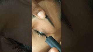 winged eyeliner tutorial eyeliner shorts makeup youtubeshorts luvletter [upl. by Dita]