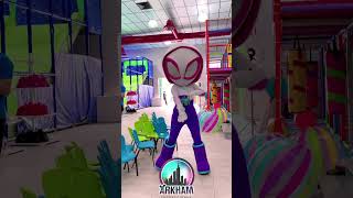 Mi burrito sabanero con Ghost Spider Gwen 🕸️💜 spider spidey musicainfantil cancionesinfantiles [upl. by Ellinet]