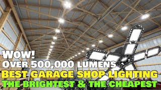 Ultimate LED Shop Lights for Pole Barns Illuminate Your Space w TopRated Garage Lighting Solutions [upl. by Ahsinrev]