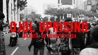 OJOL UPRISING  Jakarta 30 Agustus 2024 [upl. by Sauer388]