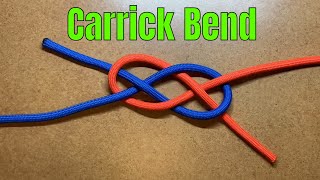 The EASIEST way to tie a Carrick Bend [upl. by Caasi]