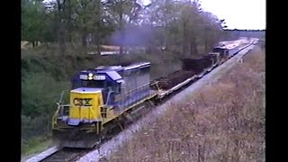 Railfan Tape 17 Part 4  January 11 amp 12 1991 [upl. by Lleihsad]