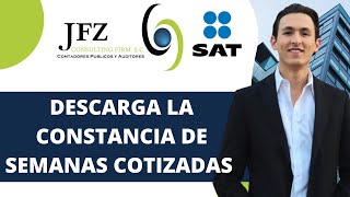 🔍 ¿Cómo descargar la Constancia de Semanas Cotizadas ante el IMSS🔍 [upl. by Refinnej]