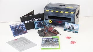 Defiance Collectors Edition Unboxing amp Giveaway Info [upl. by Eenattirb]