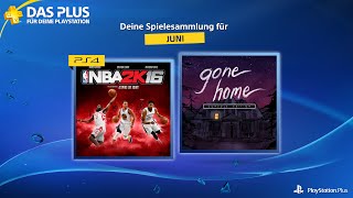 PlayStation Plus  Juni 2016 [upl. by Atikel]