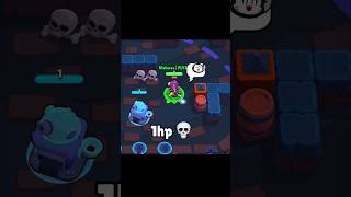 1hp Modifier Breaking the game 💀 brawlstars shorts [upl. by Louanne]