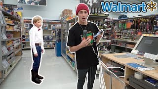 PLAYING THE WALMART YODELING KID ON THE INTERCOM AT WALMART EDM REMIX [upl. by Faber]