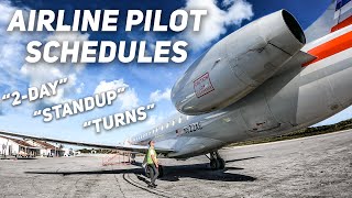 Airline Pilot Schedules  What You Should Know [upl. by Munford150]