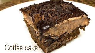 Chocolate coffee cake RecipeDelicious and Easy coffee cake [upl. by Ahsiym]