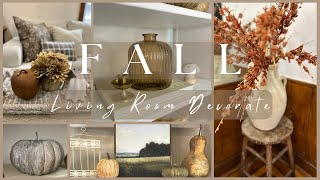 Fall Decorate With Me 2024  Living Room Makeover  Budget Friendly Decor amp Chai Tea Latte Muffins [upl. by Guenzi]