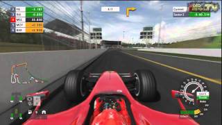 Formula One Championship PS3  Michael Schumacher Onboard Race on Hockenheim [upl. by Atolrac]