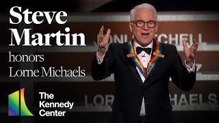 Steve Martin honors Lorne Michaels  44th Kennedy Center Honors [upl. by Hesper30]