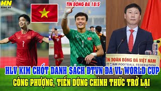 🔴TRỰC TIẾP KIM SANG SIK CHỐT DANH SÁCH ĐÁ VL WORLD CUP CÔNG PHƯỢNG amp TIẾN DŨNG ĐƯỢC GỌI TRỞ LẠI [upl. by Uliram]