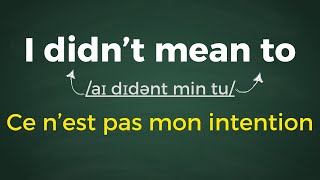 🗽🔴SI VOUS APPRENEZ CECI VOUS POUVEZ COMPRENDRE LANGLAIS ✅ APPRENDRE LANGLAIS RAPIDEMENT ET FACILE [upl. by Ecnarolf]