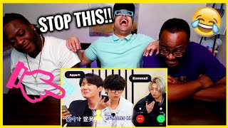 BTS calling their parents on camera and vice versa REACTION Funnier Than Expected 🤣 [upl. by Ahseket]