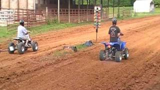 Four wheeler drag race at Mine Run [upl. by Nelrah849]