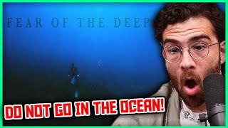 The Deep Ocean is TERRIFYING  Hasanabi Reacts to Nexpo [upl. by Otreblada296]