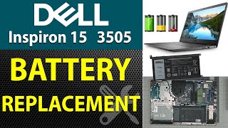 How to Easily Replace the Battery in Your DELL Inspiron 15 3505 Laptop [upl. by Muldon]