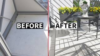 How to install IKEA Runnen Deck Tiles DIY [upl. by Aiderfla]