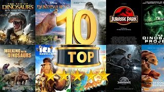 Top 10 las mejores películas de Dinosaurios [upl. by Alyacim]