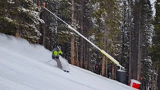 Breckenridge Ski Resort Peak 9 Colorado 1232022 [upl. by Wendel]