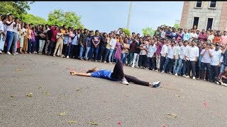 flash mob 2024 manasagangotri mysoreuniversity clocktower dance viral trending college [upl. by Cressida]