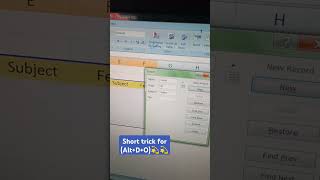 How to create Data entry form in MS Excel shorts foeducation [upl. by Artimas]