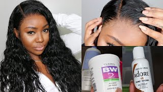 Lay Your Wig With No Baby Hair  Bleach Knots and Tint Lace  Dolagocom [upl. by Adrea450]