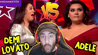 ADELE VS DEMI LOVATO ⚔YO SOY LAS GRANDES BATALLAS⚔ REACCIÓN [upl. by Eirene]