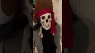 Gemmy Halloween 20056 CUSTOM Animated Life Size Dancing Pirate Skeleton Slow Ride 🎃💀👻 [upl. by Nosnek]