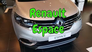 2016 Renault Espace Initiale Paris TRde İlk  İlk Bakış First View [upl. by Naltiak]