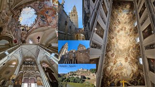 Toledo former capital and UNESCO World Heritage in Spain Toledo Cathedral [upl. by Ttocs]