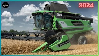 11 Biggest combine Harvesters in the world  2024  Updated [upl. by Sherlocke]