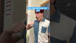 I hope yall haven’t met someone this annoying 😂👏🏻 choir chorus skit comedy highschool pov [upl. by Domash]