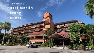 Patong Merlin Hotel Phuket Thailand  December 2022 4k 60fps [upl. by Nadabus458]