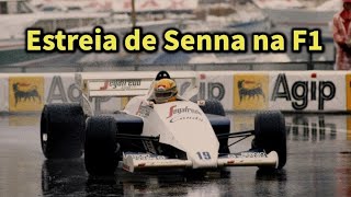 Estreia de Senna de na F1 Como SENNA foi parar na TOLEMAN em 1984 🤔 [upl. by Aniuqaoj682]