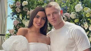 Olivia Culpo and Christian McCaffrey Are MARRIED [upl. by Raffo]