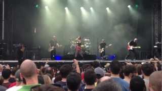 Garbage Number One Crush Live Osheaga 2012 Montreal [upl. by Hulbard]